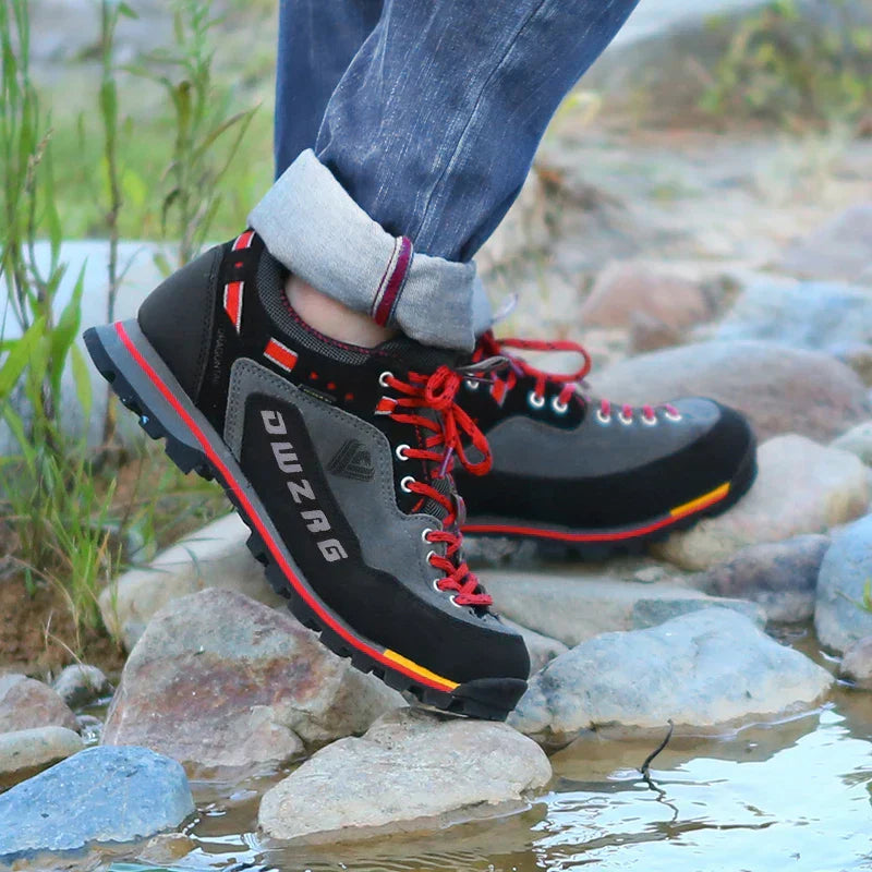 Echoarchiv | Extra Robuste Wasserdichte Wanderschuhe mit Schnürsenkeln für Herren