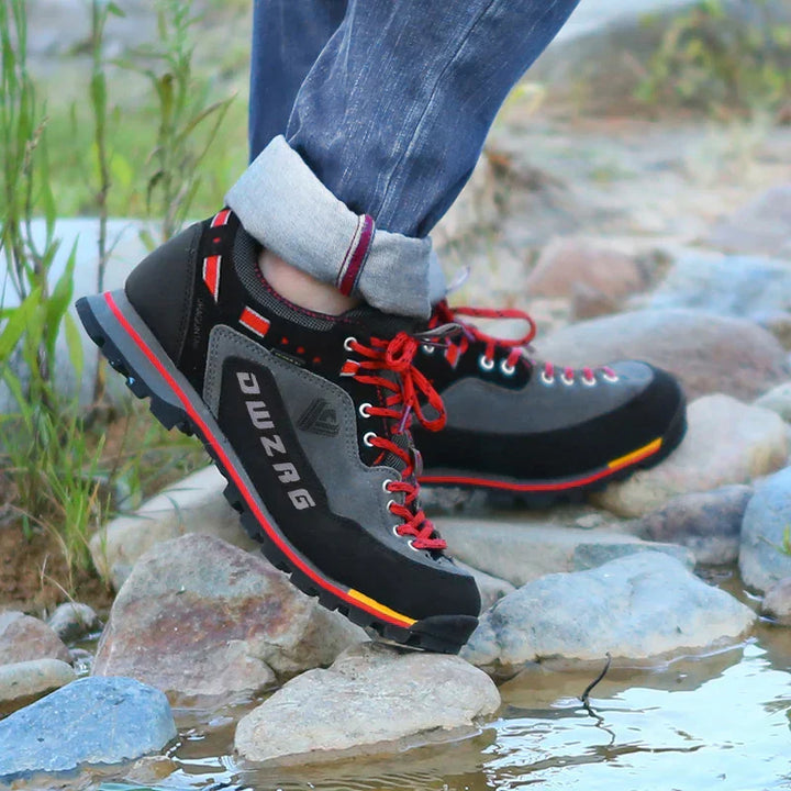 Echoarchiv | Extra Robuste Wasserdichte Wanderschuhe mit Schnürsenkeln für Herren
