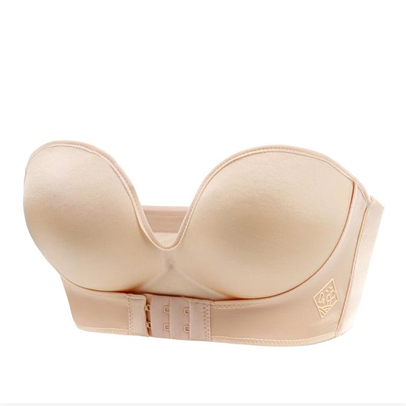 Echoarchiv | Trägerloser Bh - Damen - Komfort Bh mit Push-Up Effekt und Perfektem Sitz