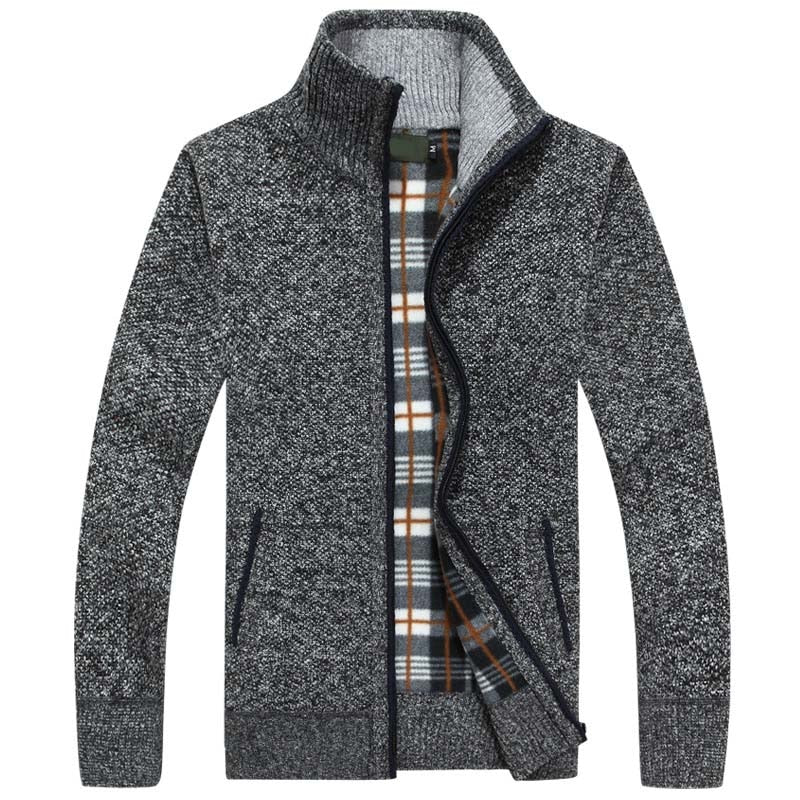 Echoarchiv Gemütlicher Strick-Cardigan für Herren