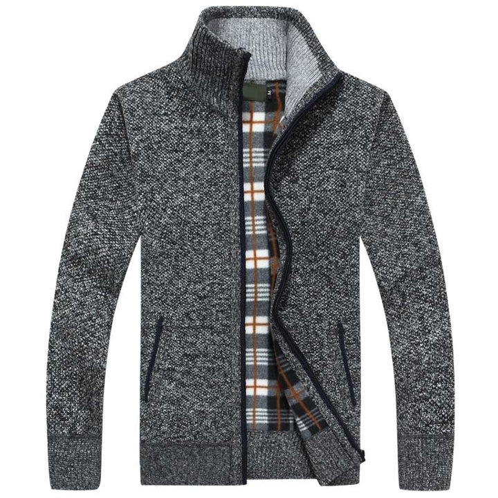 Echoarchiv Gemütlicher Strick-Cardigan für Herren