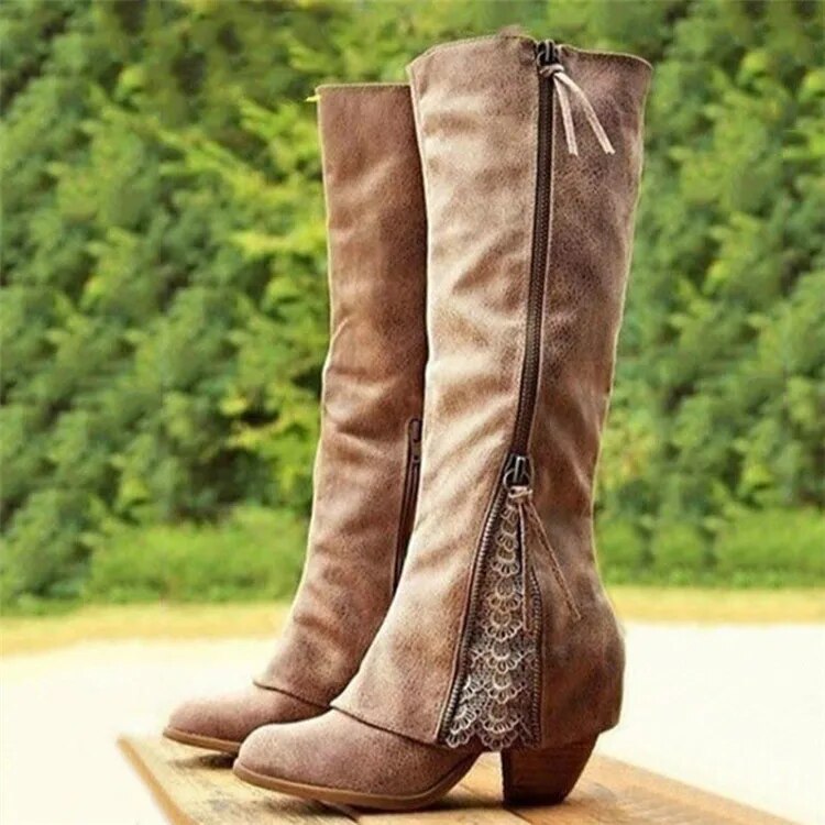 Echoarchiv | Stiefel für Damen Blockabsatz