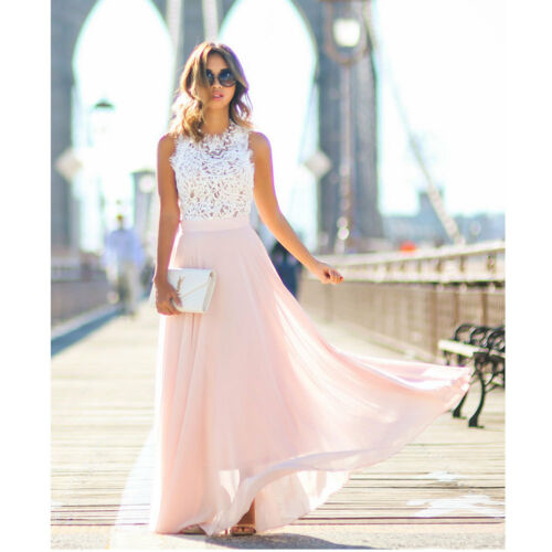 Echoarchiv | Maxi-Spitzenkleid Im Brautstil Acorina