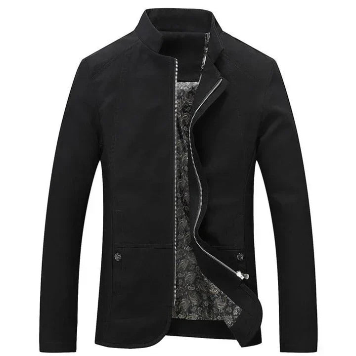 Echoarchiv | Herren Slim-Fit Leichtgewicht Zip-Up Jacke