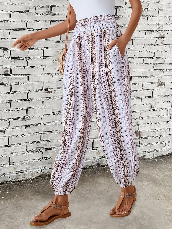 Echoarchiv | Stilvolle Hose mit Boho-Print