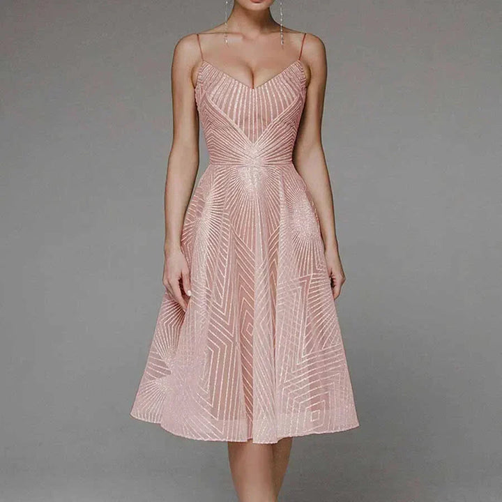 Echoarchiv | Elegantes Midi Kleid Für Anlässe Tagsüber Und Abends