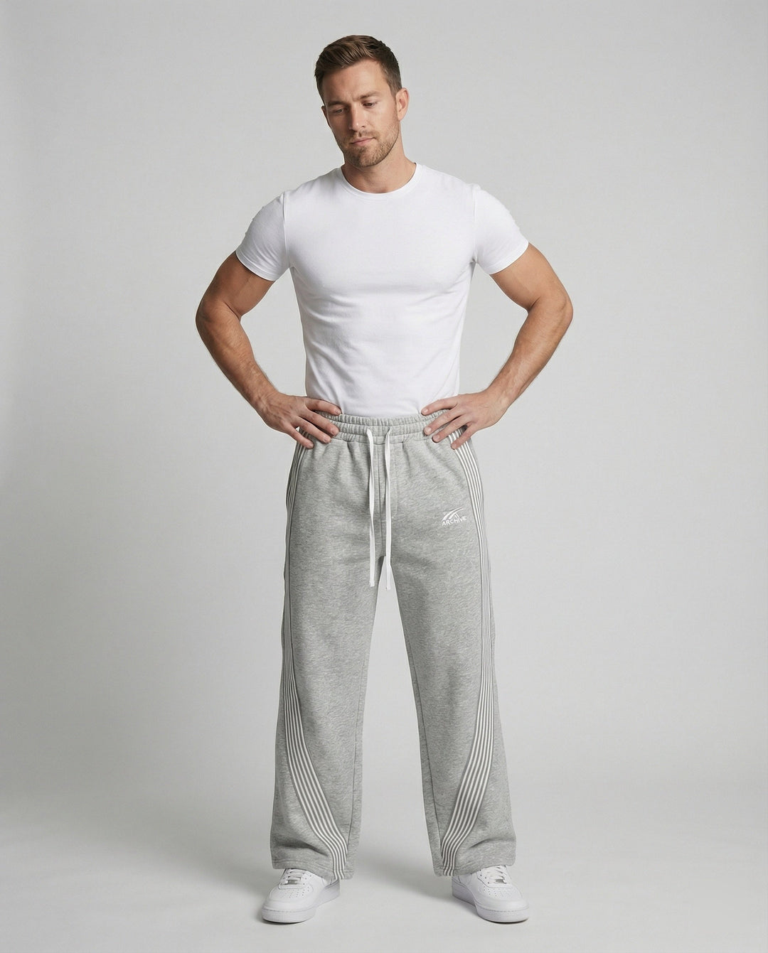 Echoarchiv - Herren Jogginghose mit Streifen