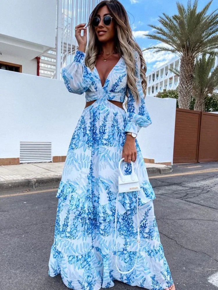 Stylisches Langes Kleid