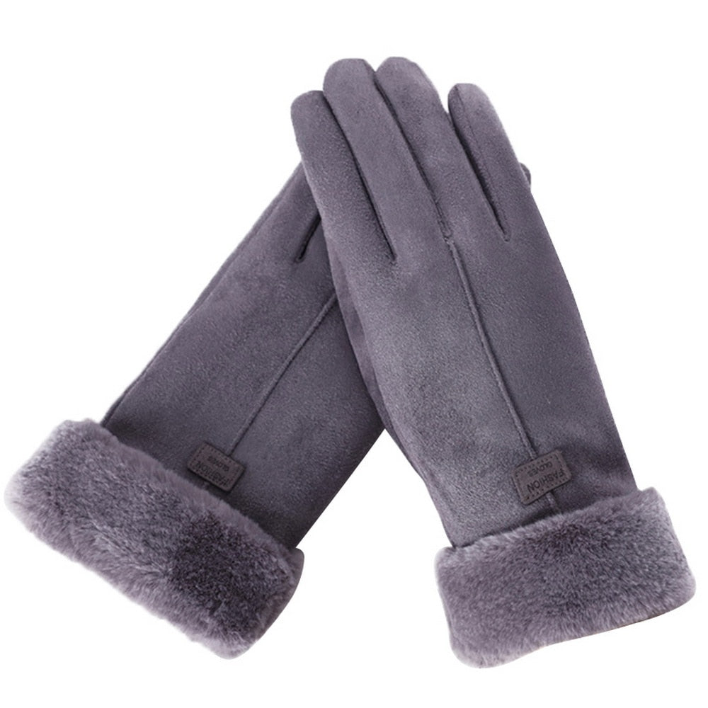Echoarchiv - Schicke und Stilvolle Winter Furry Handschuhe für Frauen