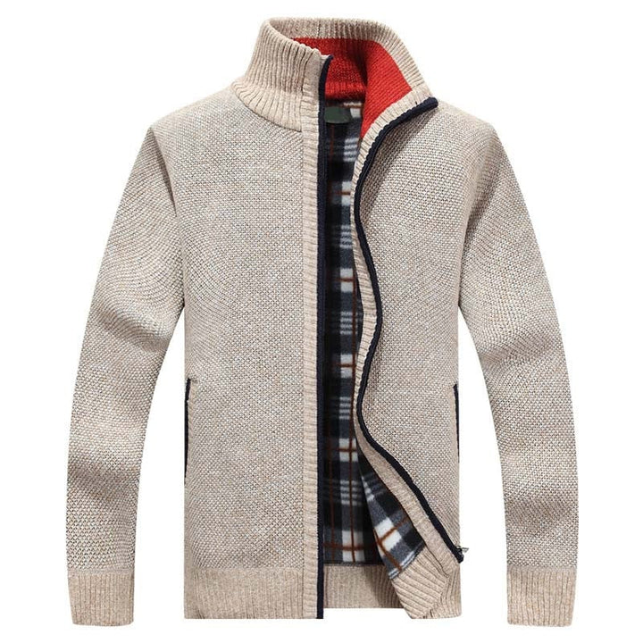 Echoarchiv Gemütlicher Strick-Cardigan für Herren