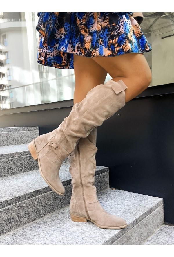 Echoarchiv | Warme Wildlederstiefel - Bequeme Winterschuhe