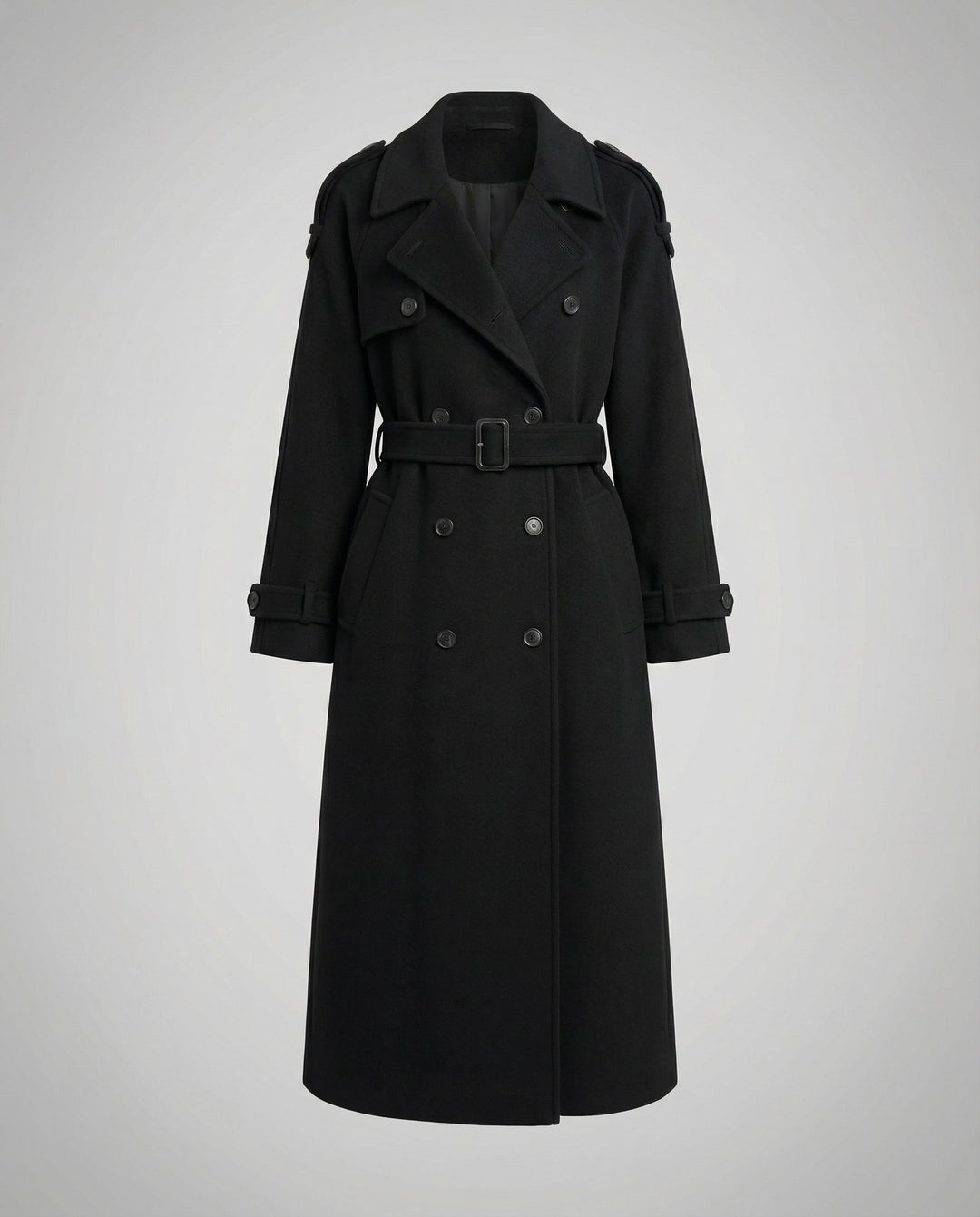 Bequemer Oversized Wollmantel Damen | Echoarchiv