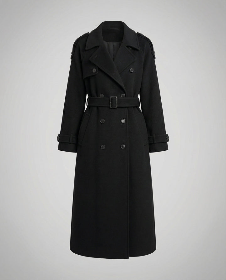 Bequemer Oversized Wollmantel Damen | Echoarchiv