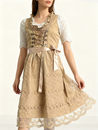 Echoarchiv | Tracht für Damen mit Schürze und Bluse