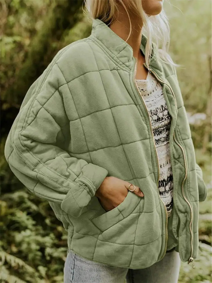 Echoarchiv Damen Übergroße Jacke – Warme Winter/Übergangsjacke