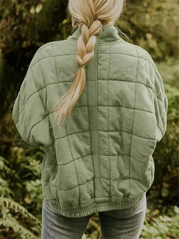 Echoarchiv Damen Übergroße Jacke – Warme Winter/Übergangsjacke