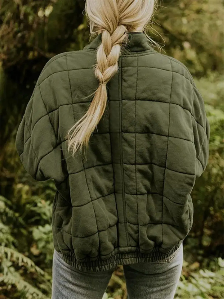 Echoarchiv Damen Übergroße Jacke – Warme Winter/Übergangsjacke