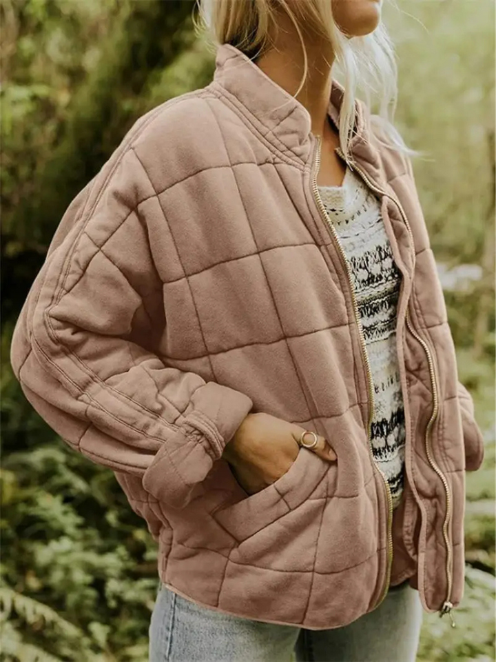 Echoarchiv Damen Übergroße Jacke – Warme Winter/Übergangsjacke