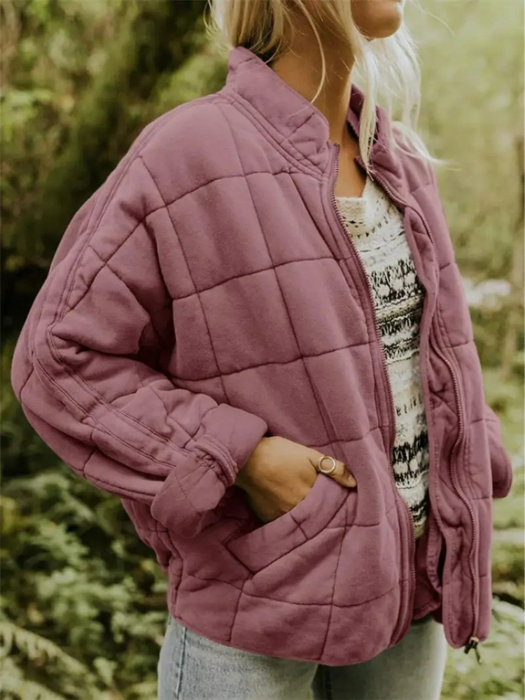 Echoarchiv | Damen Übergangsjacke Bequeme Warme Jacke für Den Frühling