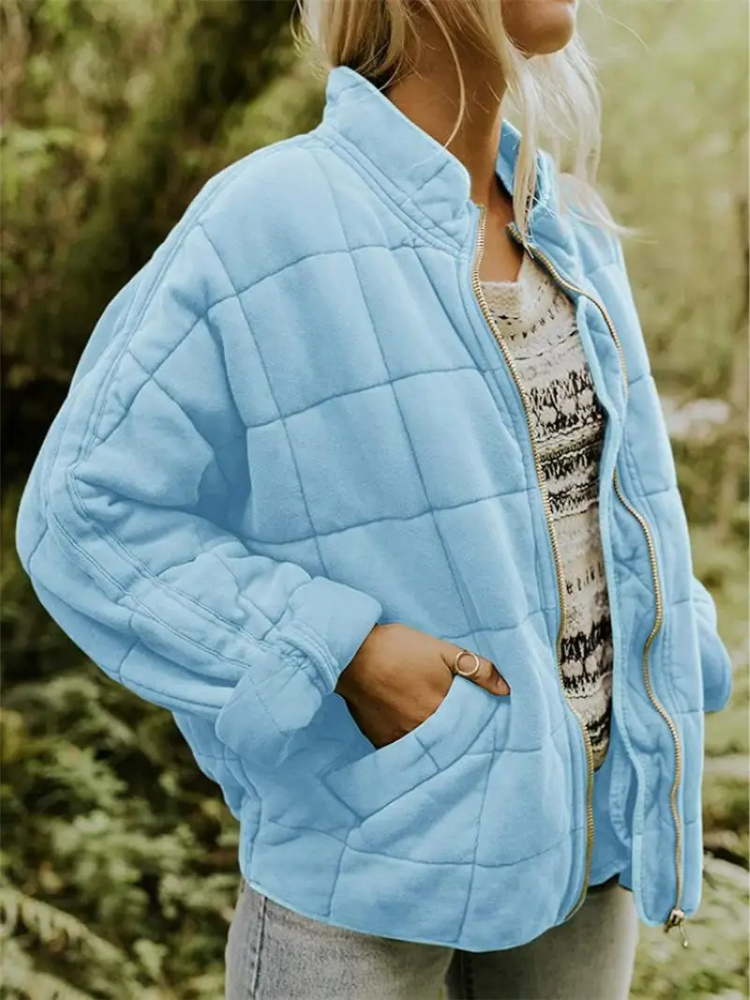 Echoarchiv Damen Übergroße Jacke – Warme Winter/Übergangsjacke