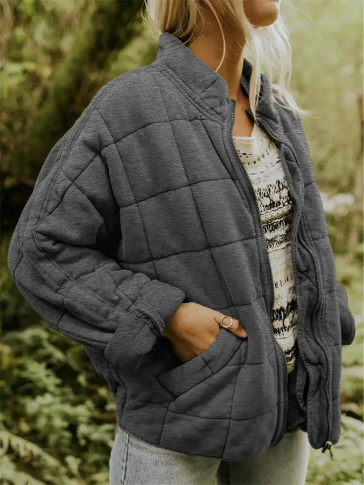 Echoarchiv | Damen Übergangsjacke Bequeme Warme Jacke für Den Frühling