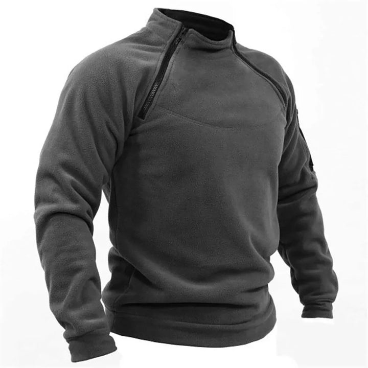 Taktischer Militär-Zipper-Sweatshirt – Marzano