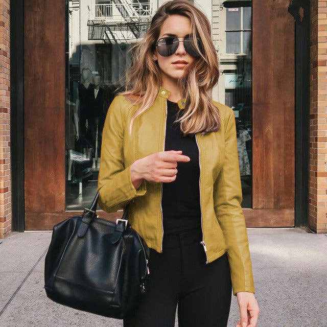 Echoarchiv | Lederjacke für Stilbewusste Damen