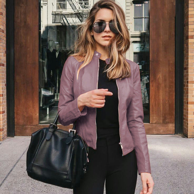 Echoarchiv | Lederjacke für Stilbewusste Damen