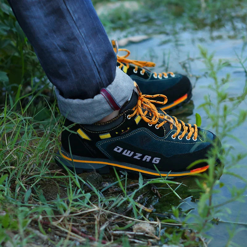 Echoarchiv | Extra Robuste Wasserdichte Wanderschuhe mit Schnürsenkeln für Herren