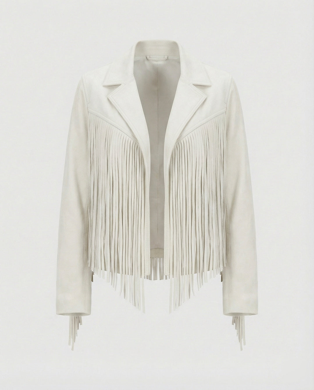 Echoarchiv | Retro Chic Jacke Mit Fransen