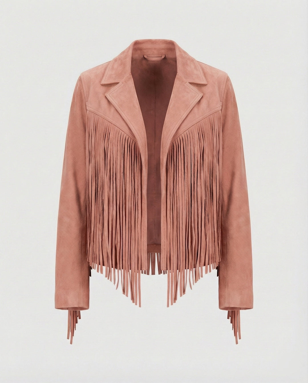 Echoarchiv | Retro Chic Jacke Mit Fransen