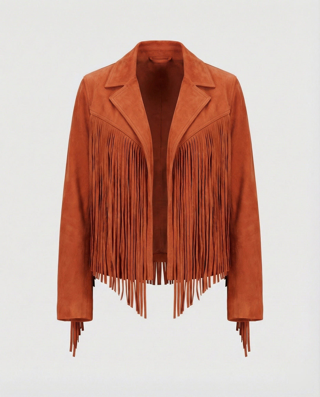 Echoarchiv | Retro Chic Jacke Mit Fransen