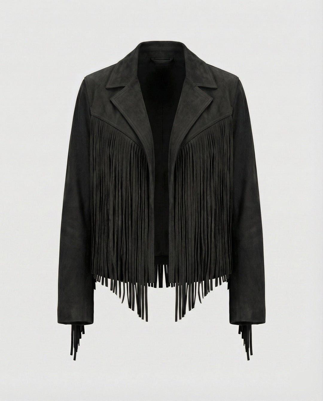 Echoarchiv | Retro Chic Jacke Mit Fransen