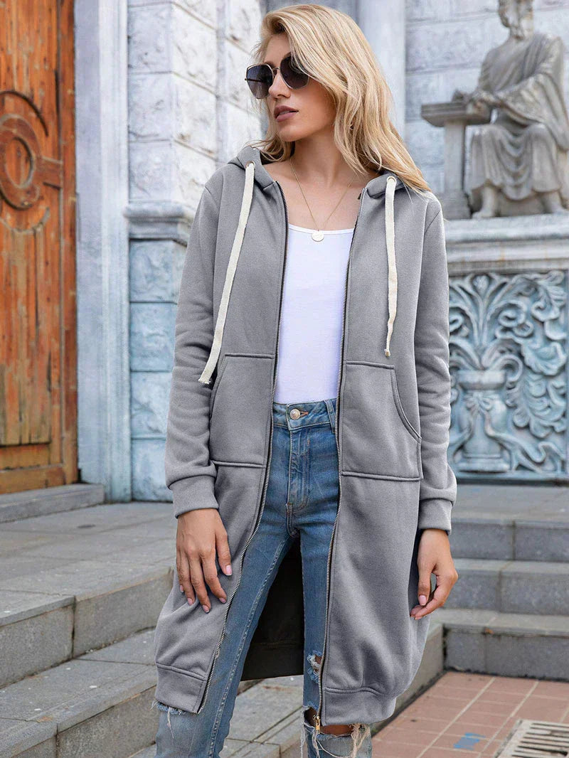 Echoarchiv | Chic lange SwEchoarchivtshirtjacke