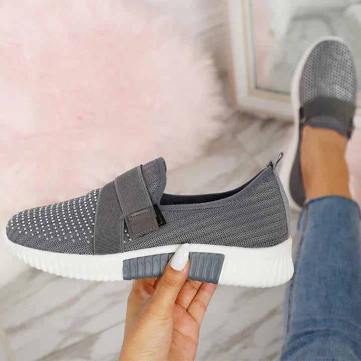 Slip-On-SnEchoarchivker für Damen mit Klettverschluss | Verbessern Sie Ihre Laufhaltung!