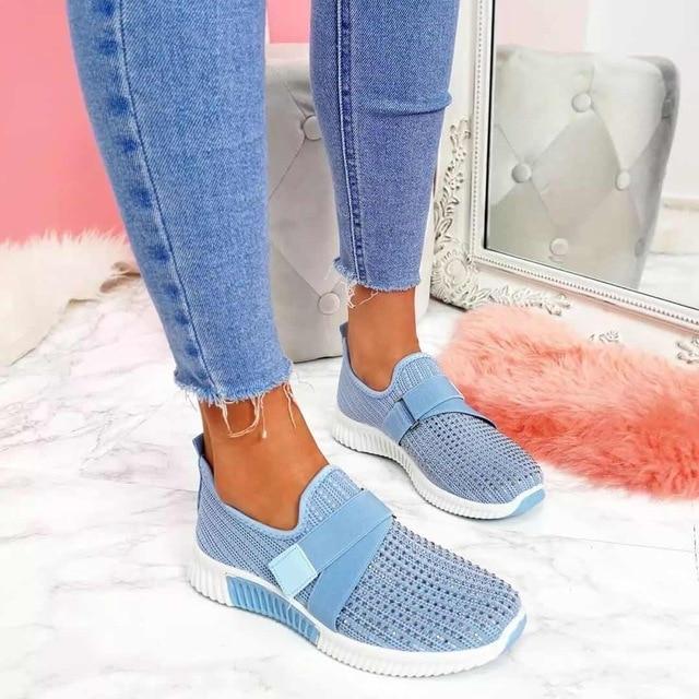 Slip-On-SnEchoarchivker für Damen mit Klettverschluss | Verbessern Sie Ihre Laufhaltung!