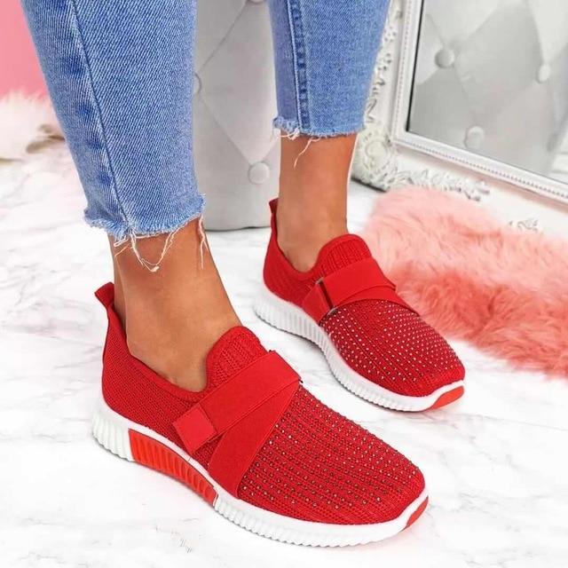 Slip-On-SnEchoarchivker für Damen mit Klettverschluss | Verbessern Sie Ihre Laufhaltung!