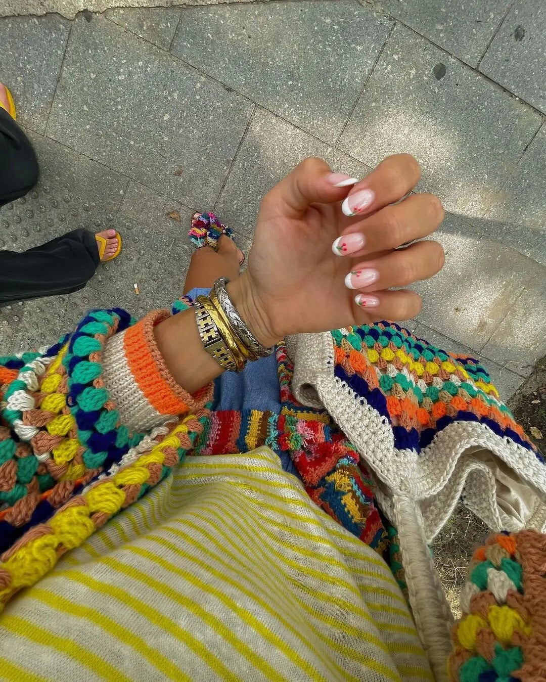 Echoarchiv | Boho Strickjacke