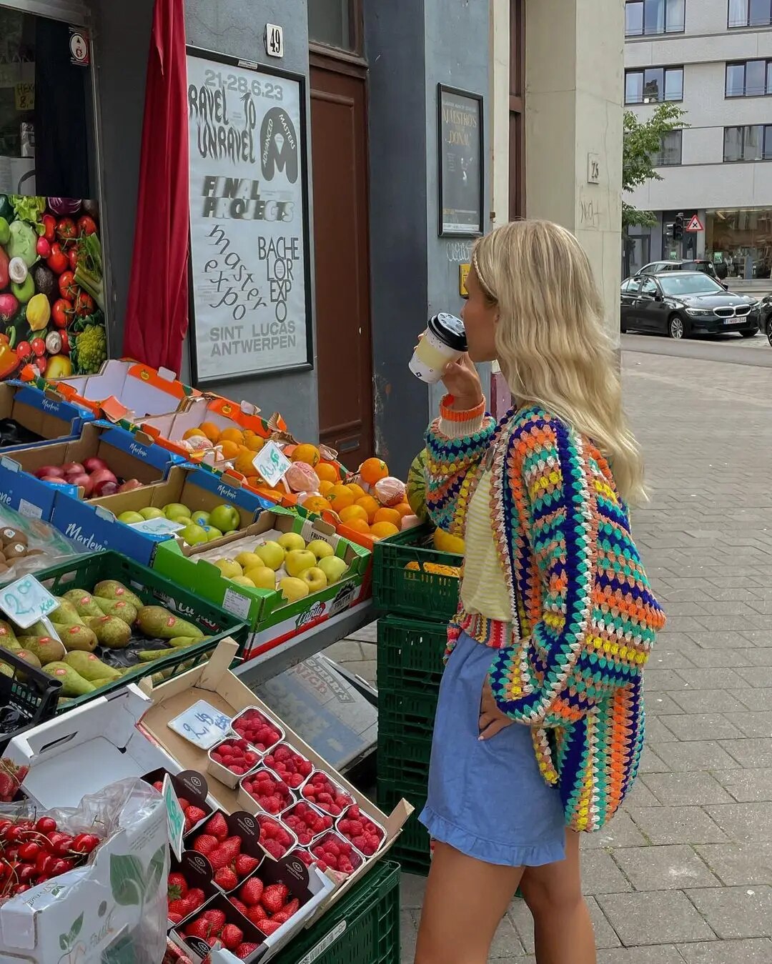Echoarchiv | Boho Strickjacke