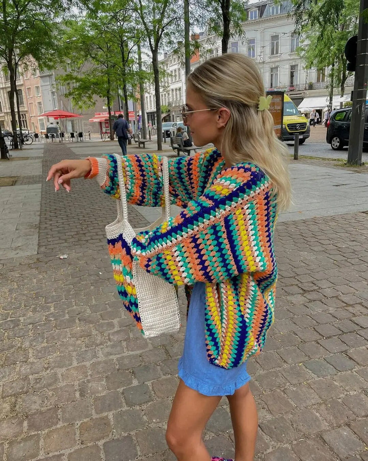 Echoarchiv | Boho Strickjacke
