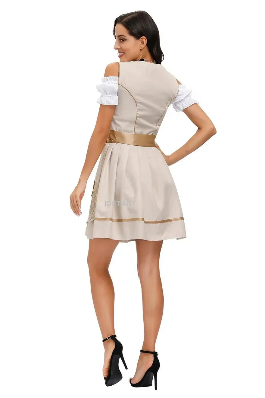 Bayerisches Oktoberfest Dirndl Trachtenkleid – Élara