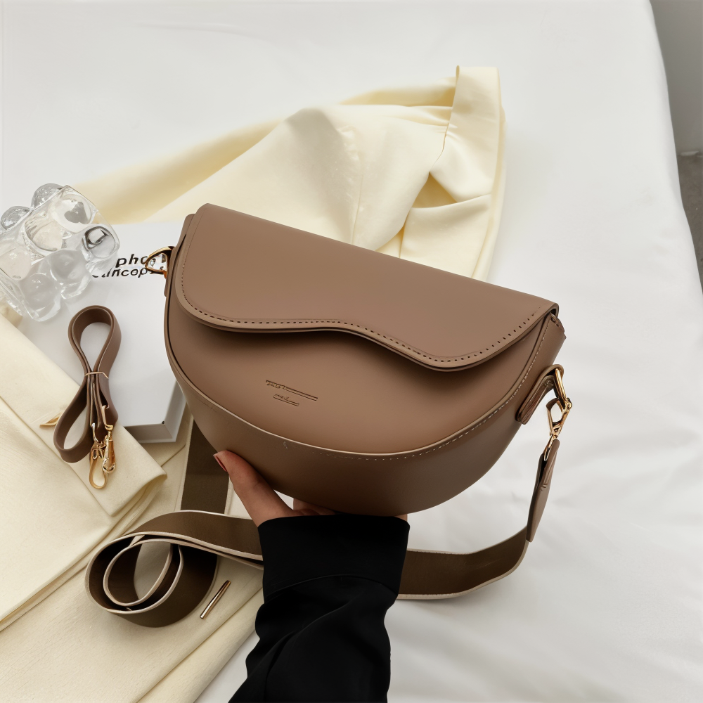 Echoarchiv | Veganer Leder Crossbody Bag Damen Modische Tasche