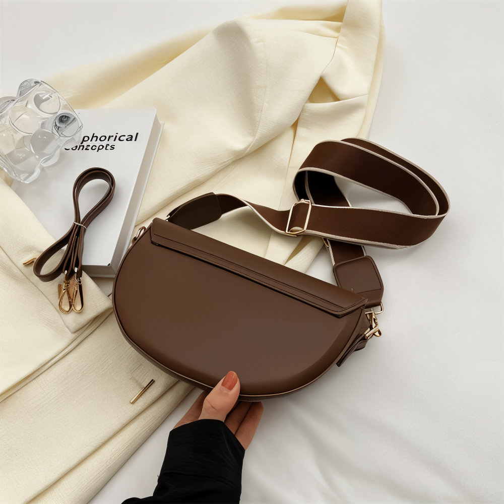 Echoarchiv | Veganer Leder Crossbody Bag Damen Modische Tasche