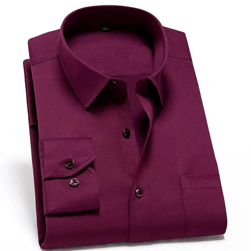 Echoarchiv - Anti Falten Herren Stretch Hemd