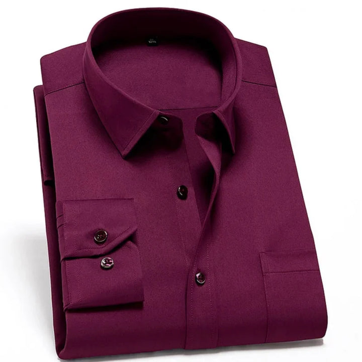 Echoarchiv - Anti Falten Herren Stretch Hemd