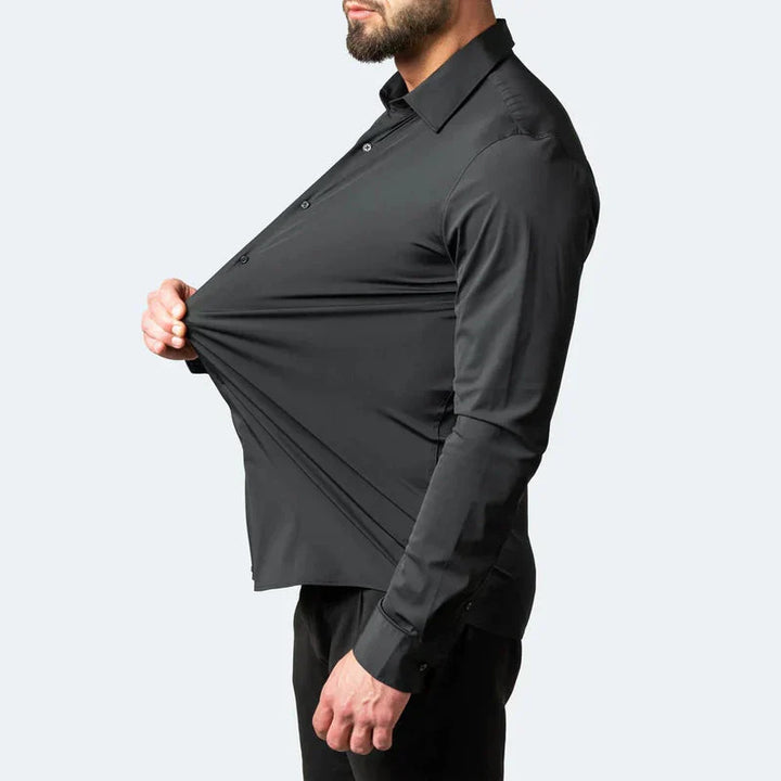 Echoarchiv - Anti Falten Herren Stretch Hemd