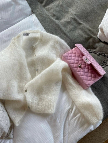 Echoarchiv | Mohair Strickjacke