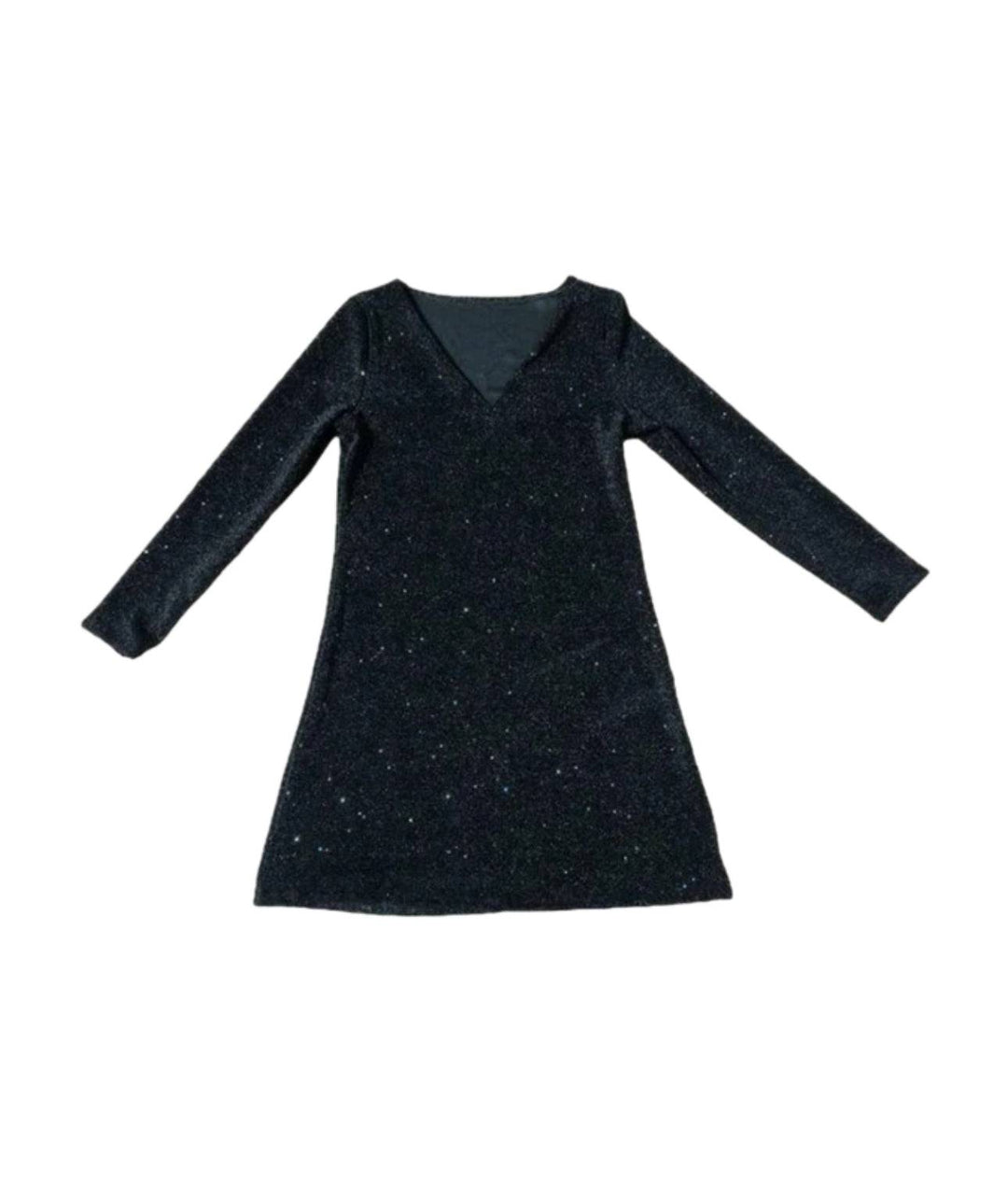 Glitzerndes Damen Paillettenkleid mit Langen Ärmeln für Party & Events | Echoarchiv