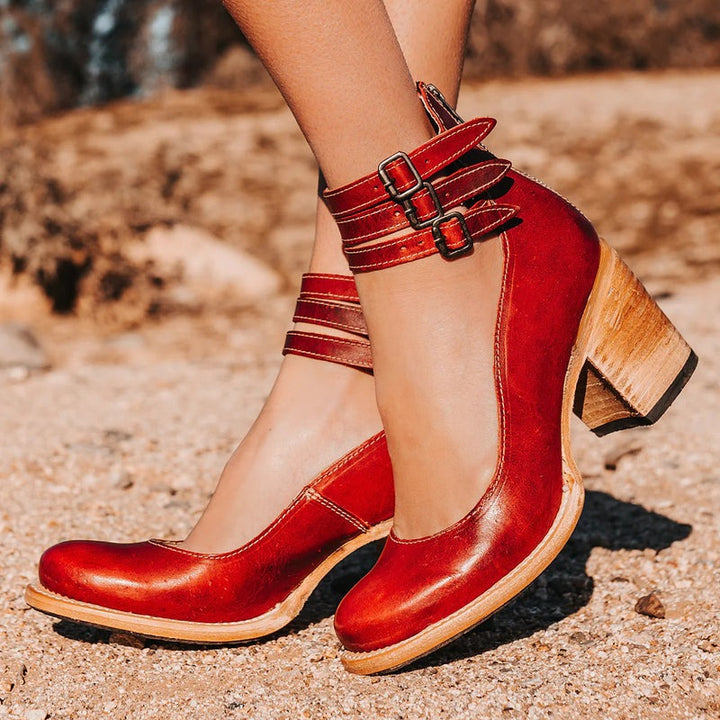 Echoarchiv | Orthopädische Sandalen mit Absatz Stil
