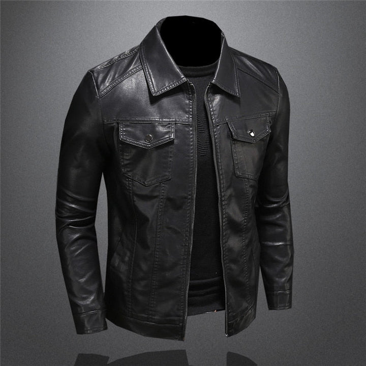 Echoarchiv | Klassische Lederjacke für Herren